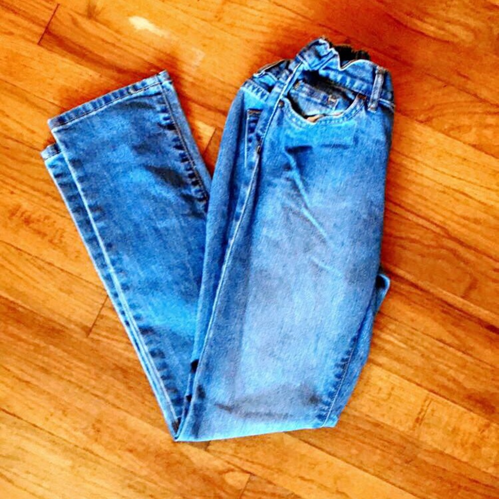 Denim Jeans with Adjustable Waist